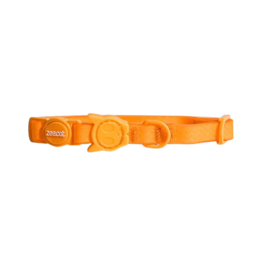 Zeedog Neopro Tangerine Coleira Laranja para gatos